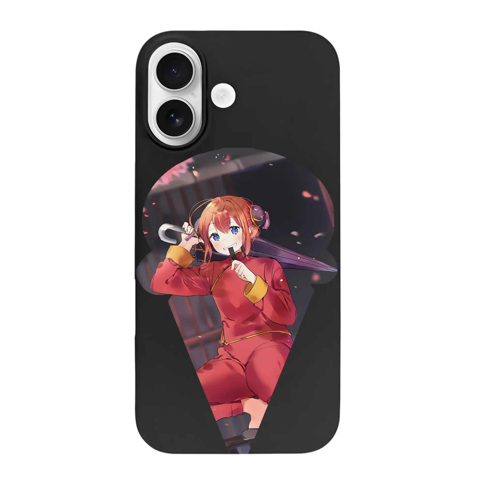 銀魂 グッズ 神楽 - iPhone 17 シリーズ シリコンケース 薄型 耐衝撃 指紋防止 ソフトタッチカバー 精密フィット 傷防止 保護ケース iPhone 17/17 Air/17 Pro/17 Pro Max 対応